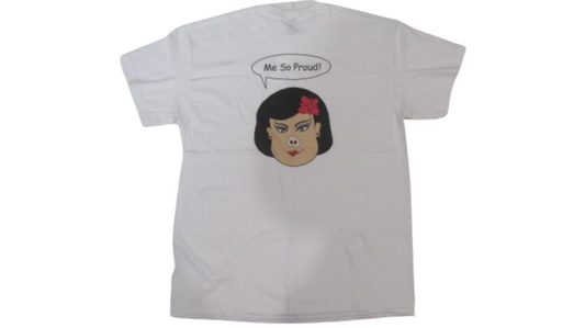 "Me So Proud" T-Shirt - Red Flower