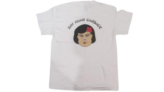 Raw Asian Garbage T-Shirt - Black Font