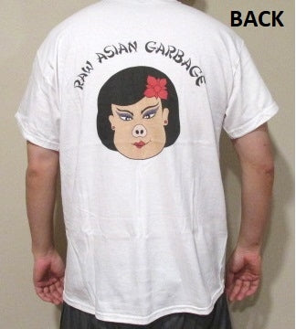 Raw Asian Garbage T-Shirt - Black Font